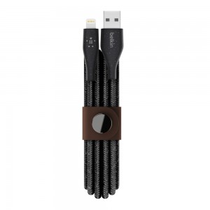 Belkin DuraTek Plus Lightning cable- USB-A,1.2m, black